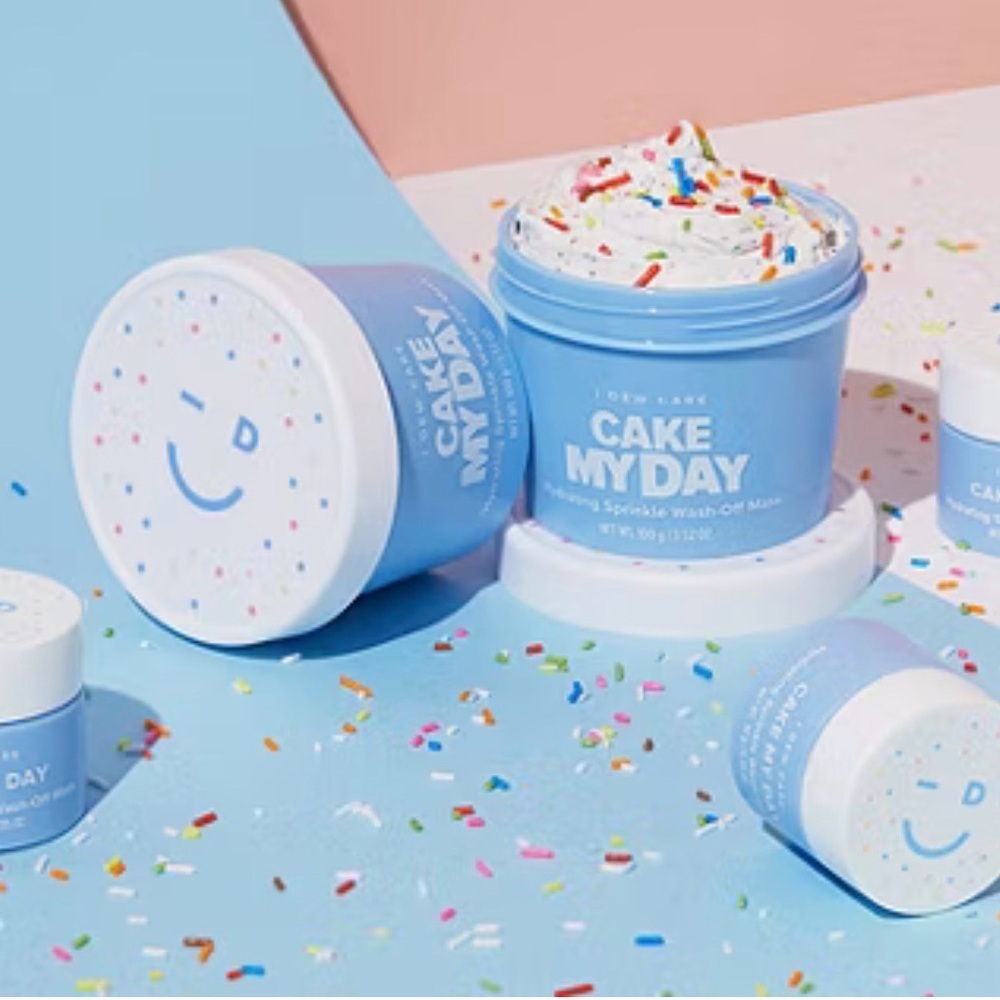 I Dew Care Cake My Day Hydrating Face Mask Hyaluronic Acid K Beauty 100ml - Picture 2 of 4